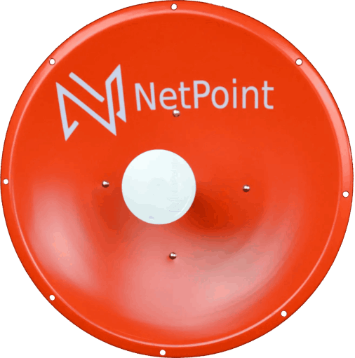 Antena para WISP - NetPoint Parabolic Antenas de 37 dBi